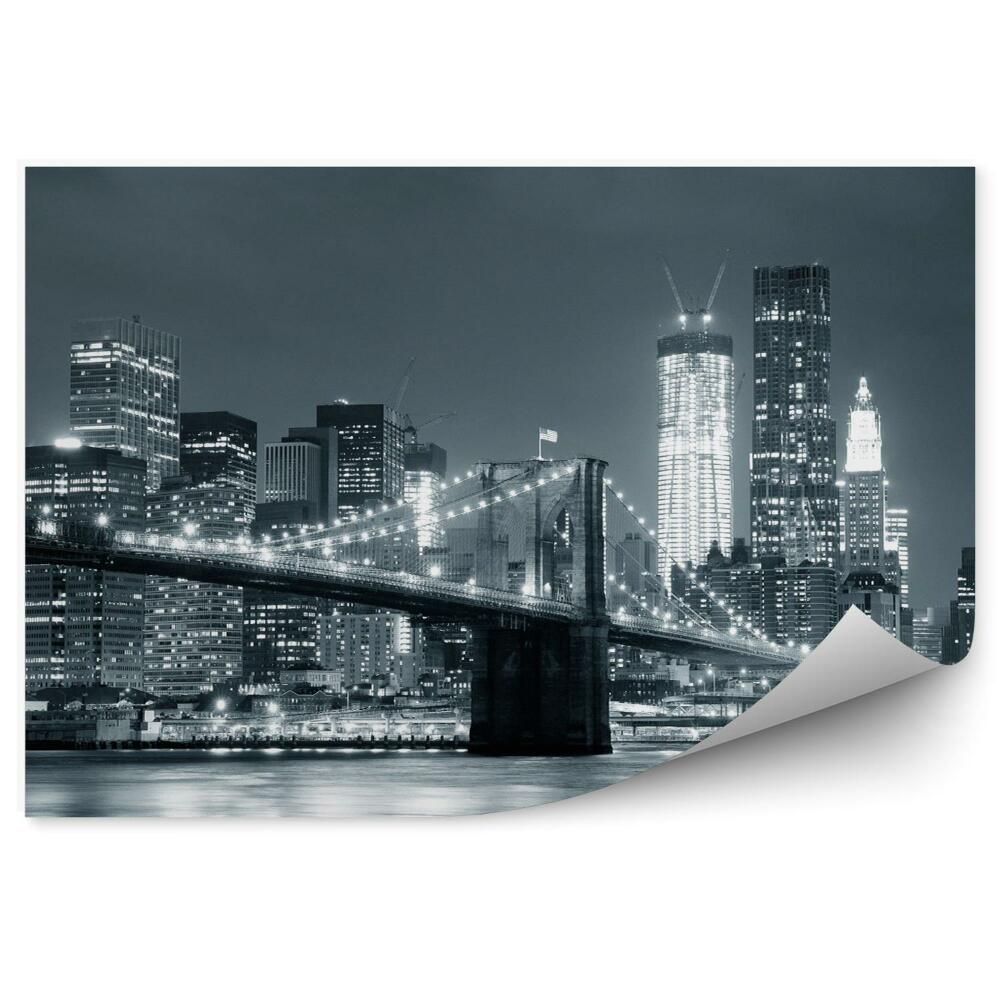 Fototapeta na stenu New york city brooklynský most