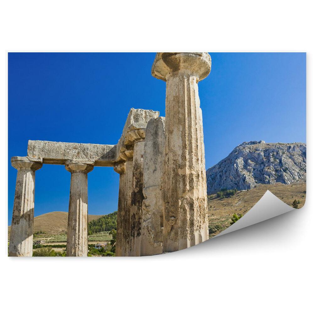 Fototapeta na stenu Korint Zrúcaniny Chrámu Grécko