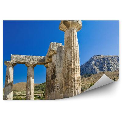 Fototapeta na stenu Korint Zrúcaniny Chrámu Grécko