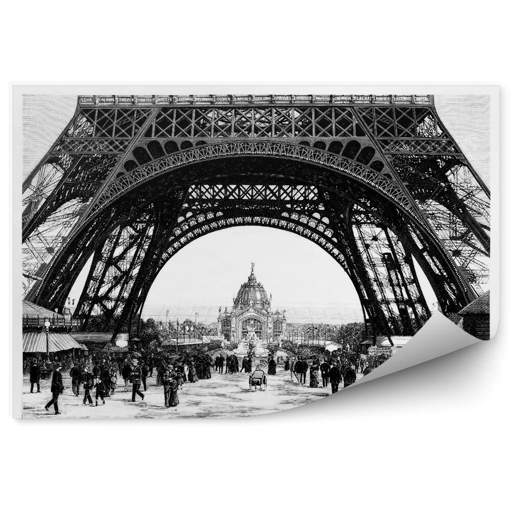 Fototapeta Eiffelova veža v Paríži Francúzsko