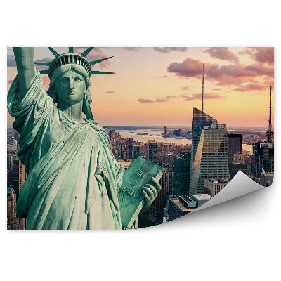 Fototapeta na stenu Pohľad Na Sochu Slobody V New Yorku