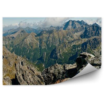 Fototapeta Vysoké Tatry Kriváň oblaky oblohy
