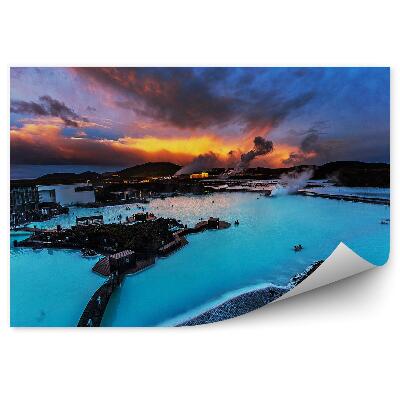 Fototapeta na stenu Modrá Lagúna Voda Island Turisti