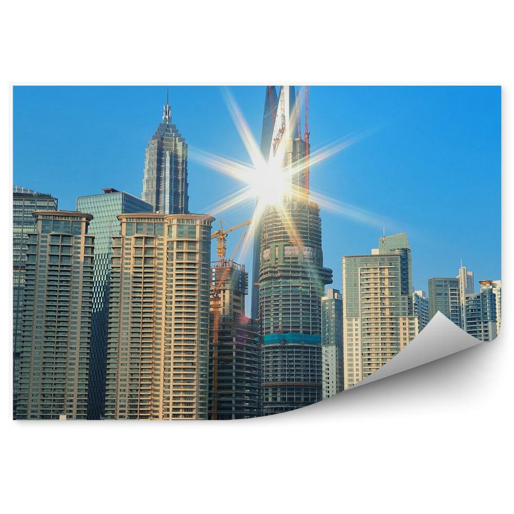 Fototapeta Šanghaj mrakodrapy architektúra Ázia