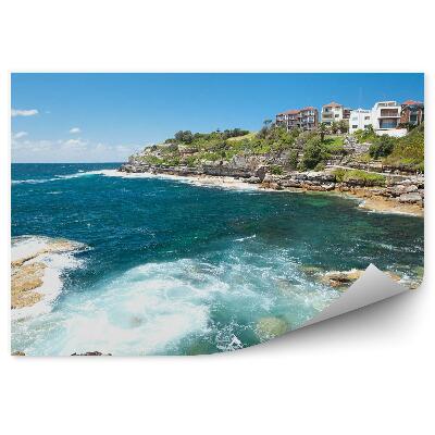 Fototapeta Budovy skaly oceán Sydney obloha mraky