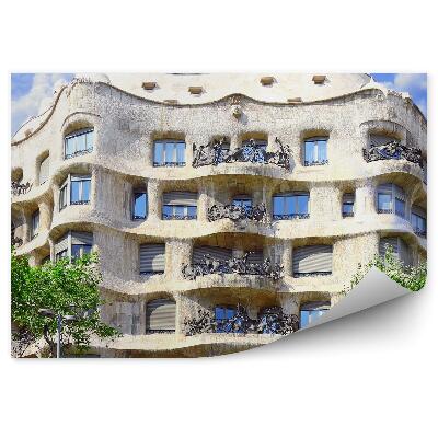 Fototapeta Dom Casa Mila Barcelona Španielsko Architektúra