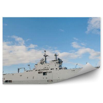 Fototapeta na stenu Vojnová Loď Vojenská Loď Šedá