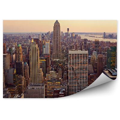 Fototapeta na stenu Panoráma Mesta Manhattan New York Rieka