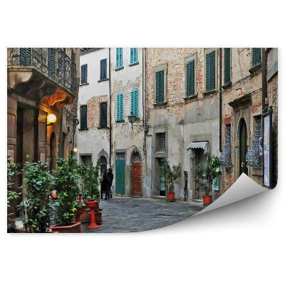 Fototapeta Staré budovy ľudia Florencia