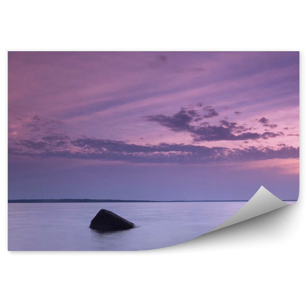 Fototapeta na stenu Balvany Oceán Západ Slnka Mraky