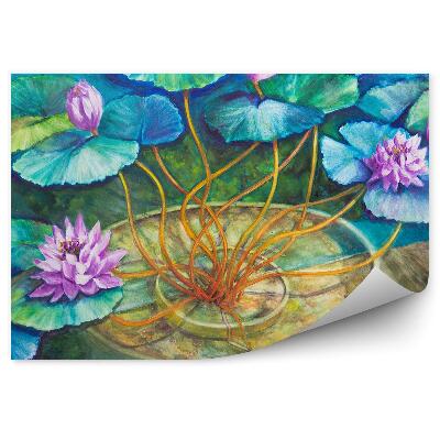 Fototapeta Fialové Lekná Most