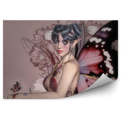 Fototapeta na stenu Ružová víla