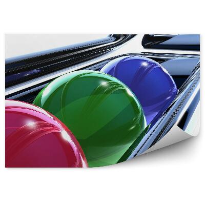 Fototapeta na stenu Farebné loptičky