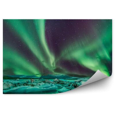 Fototapeta Aurora Borealis Svetlá Ľadovce