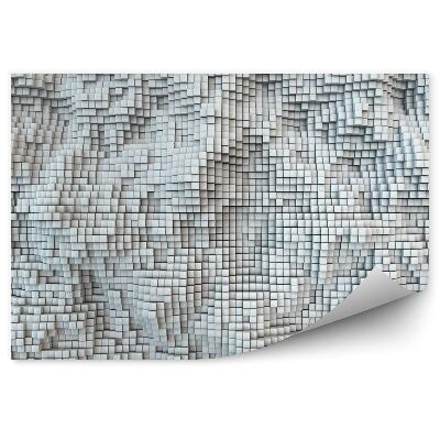 Fototapeta na stenu Biela 3d dlaždica