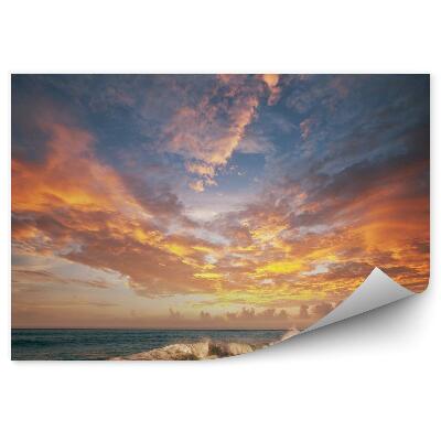 Fototapeta na stenu Západ slnka pri mori