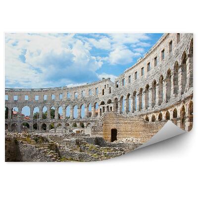 Fototapeta Chorvátsko Zrúcanina Pamiatka Cestovný Ruch