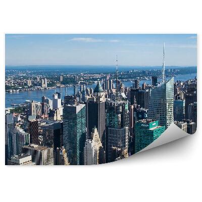 Fototapeta Letecký Pohľad New York Usa