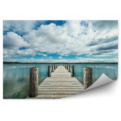 Fototapeta Prístav pri jazere