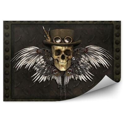 Fototapeta na stenu Lebka a krídla