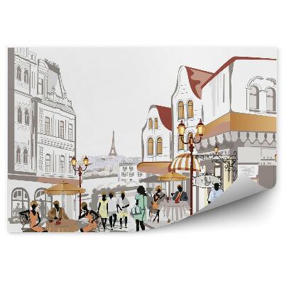 Fototapeta na stenu Pohľad na ulicu v starej časti mesta