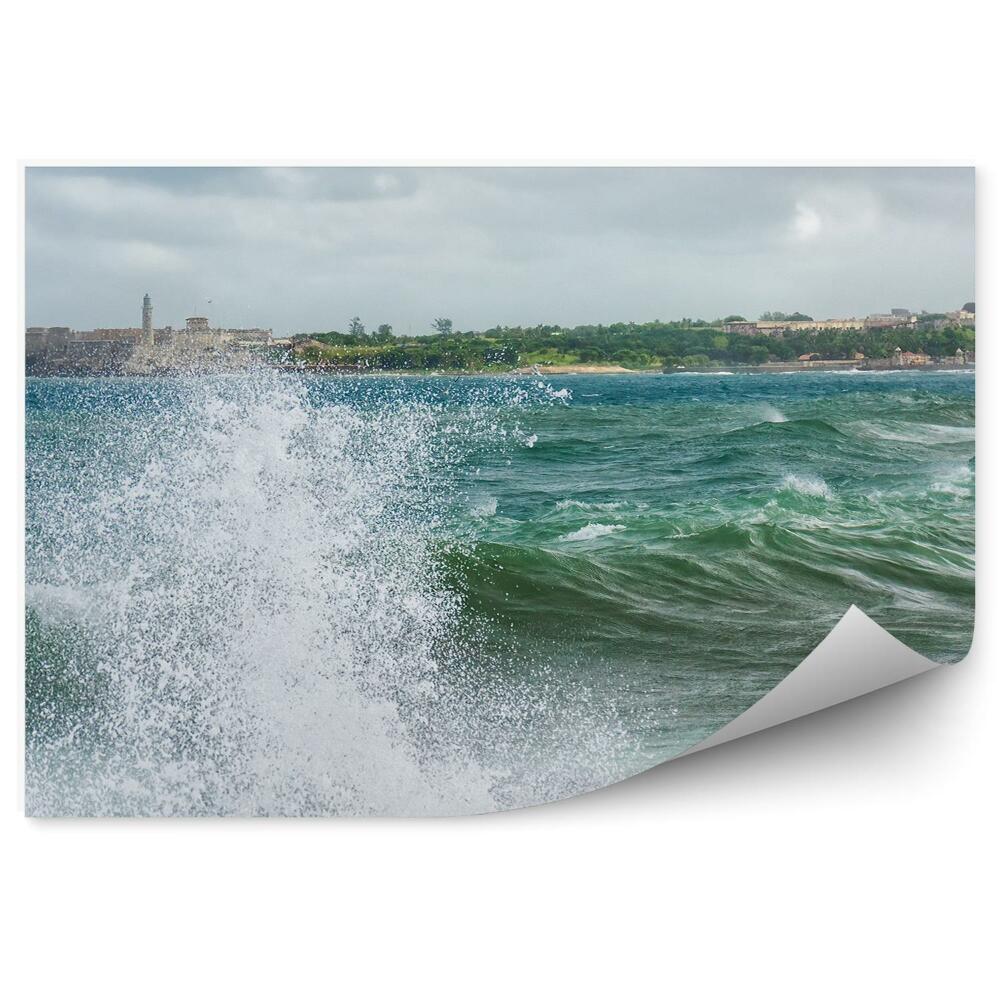 Fototapeta Tropy drsné more vlny voda