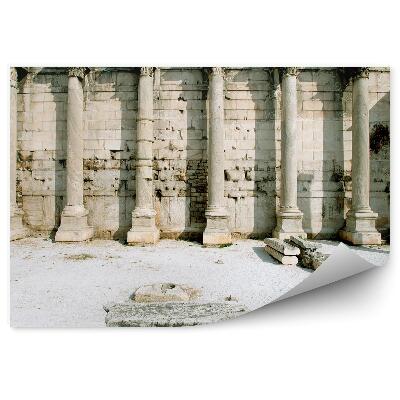 Fototapeta Staroveká Knižnica V Aténach Zrúcaniny