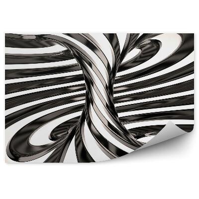 Fototapeta Čiernobiely vír 3d