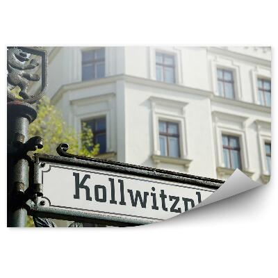 Fototapeta Budova s dopravnými značkami Berlín