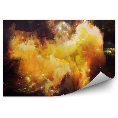 Fototapeta Hviezdne Krátery Na Oblohe V Hmlovine