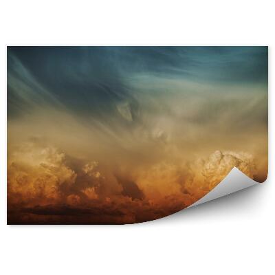 Fototapeta na stenu Prírodné pozadie búrkového mraku