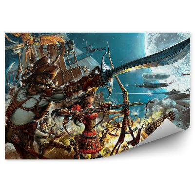 Fototapeta Piráti na lodi