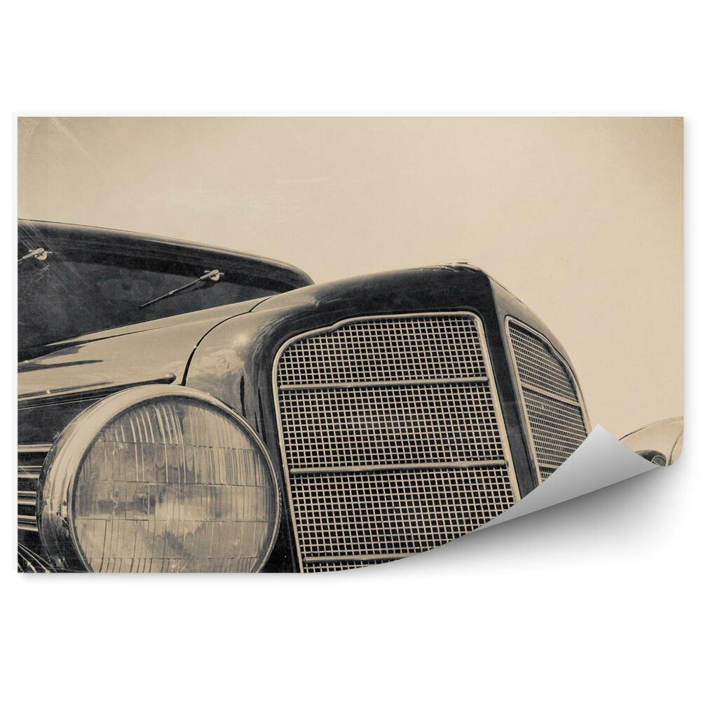 Fototapeta na stenu Záber zblízka na starý historický automobil
