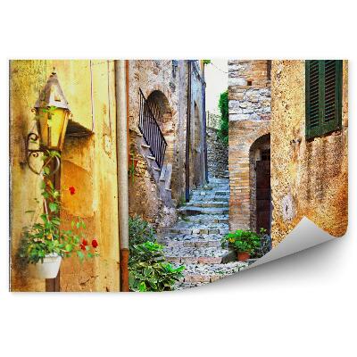 Fototapeta Očarujúce staré ulice v Stredomorí