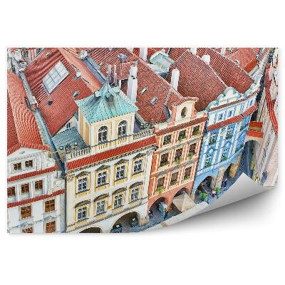 Fototapeta na stenu Panoráma starého mesta Praha ľudia