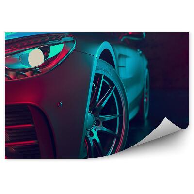 Fototapeta na stenu Záber Zblízka Na Farby Športového Auta