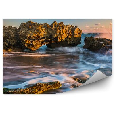 Fototapeta na stenu Koralové vlny východ slnka Atlantický oceán