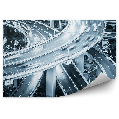 Fototapeta na stenu Šanghaj Mesto Vozovka Ulica Autá