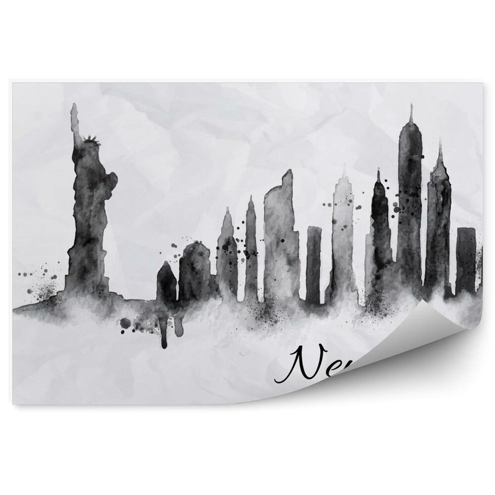 Fototapeta na stenu New york usa maľované