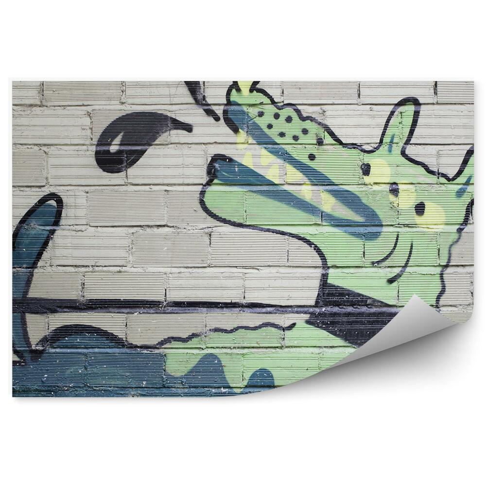 Fototapeta na stenu Graffiti pes
