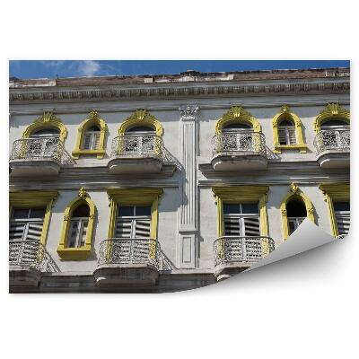 Fototapeta na stenu Koloniálna Fasáda Stará Havana Architektúra