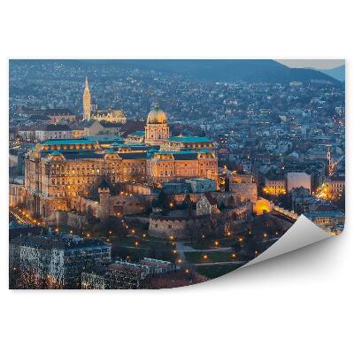 Fototapeta Kráľovský palác kostol hory cesty mosty hrad Varšava