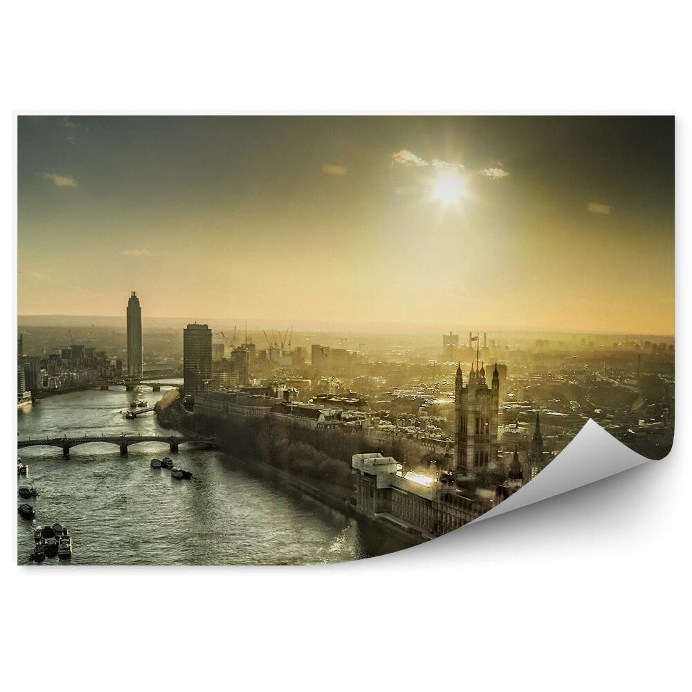 Fototapeta na stenu Panoráma Mesta Londýn Riečne Mosty