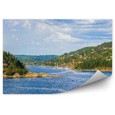 Fototapeta Záliv Nórsko Krajina Mesto Príroda