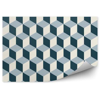 Fototapeta Vintage kocky 3d. Retro