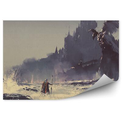 Fototapeta na stenu Fantasy grafické monštrum morské vlny