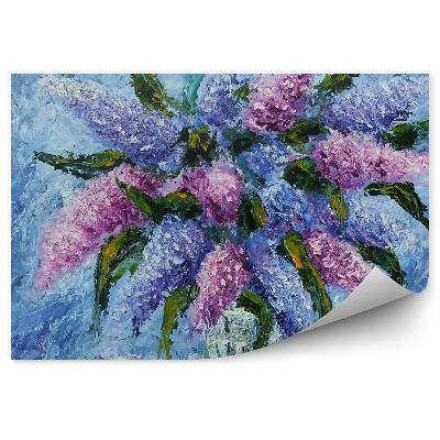 Fototapeta Šeříková Kytica Váza Maľba Zátišia