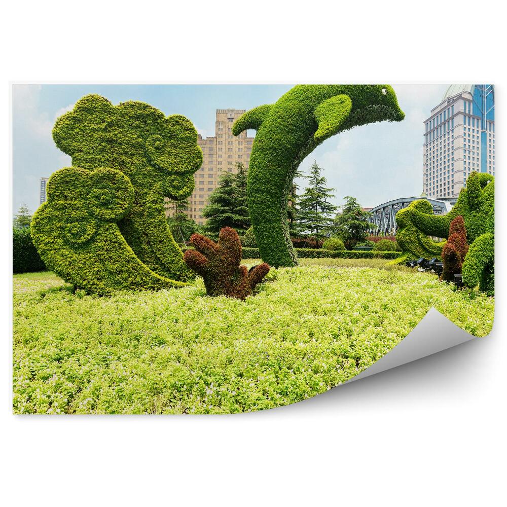 Fototapeta Sochy rastlín Grónsko park mesto