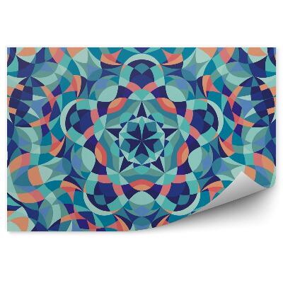 Fototapeta Kaleidoskop geometrických farebných vzorov