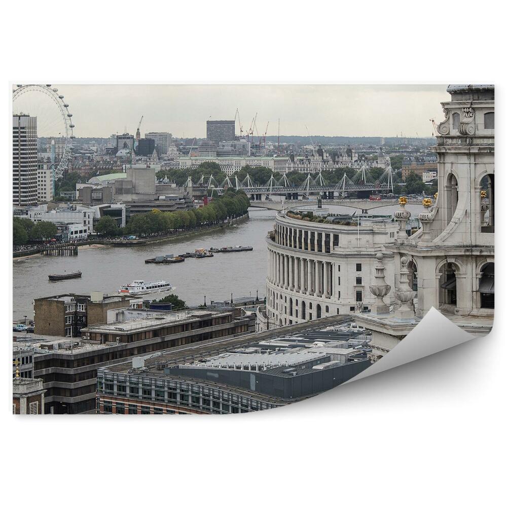 Fototapeta Panoráma Londýna z vtáčej perspektívy